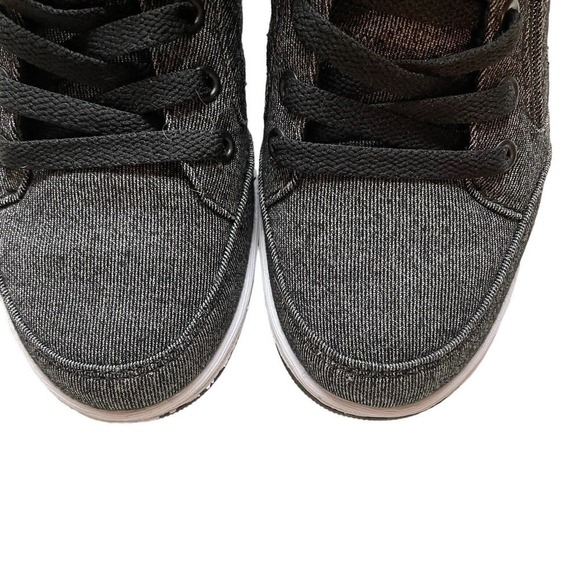 US POLO ASSN SNEAKERS HIGH TOPS SHOES RUBBER SOLE MILA4 ZIP LACE UP SZ 6 - Picture 6 of 11